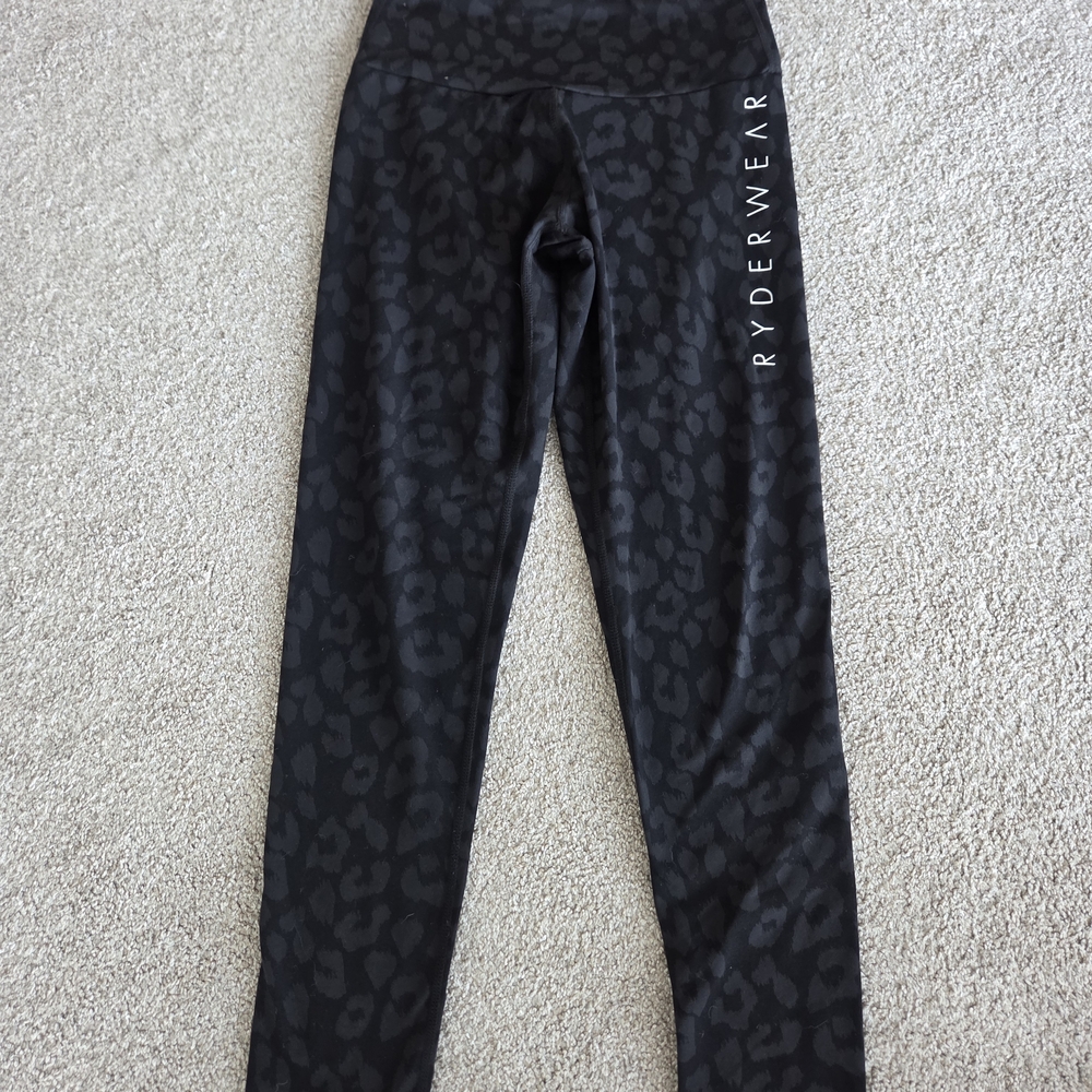 Ryderwear Black Animal Print Set